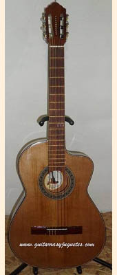 guitarra de Paracho de caobilla con pinabete modelo MDCO vista 5